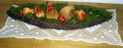 Osterdekoration: Monika F�rstel